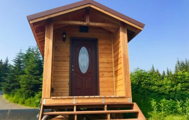 traditional Scandinavian sauna